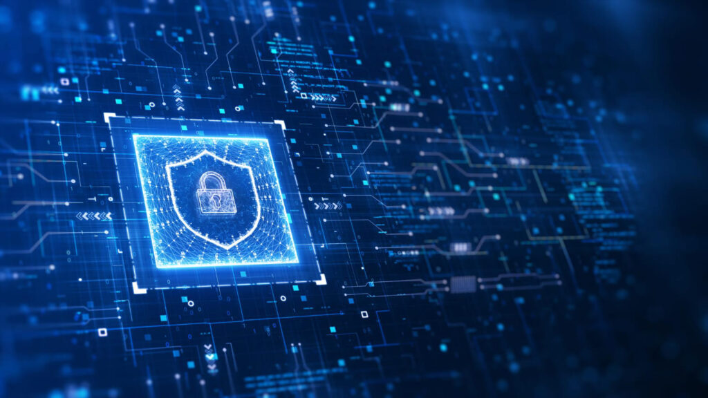 A cybersecurity concept photo