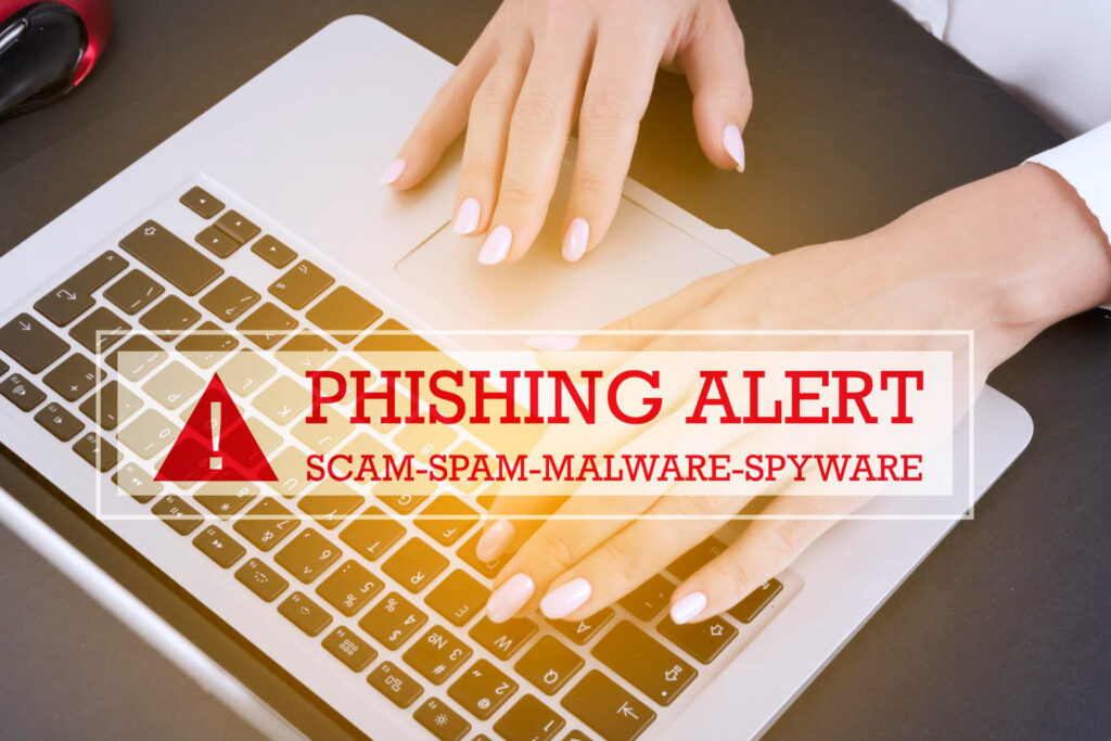 Phishing alert