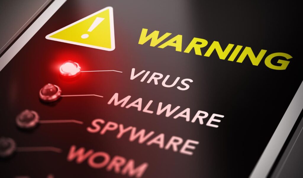 A virus warning