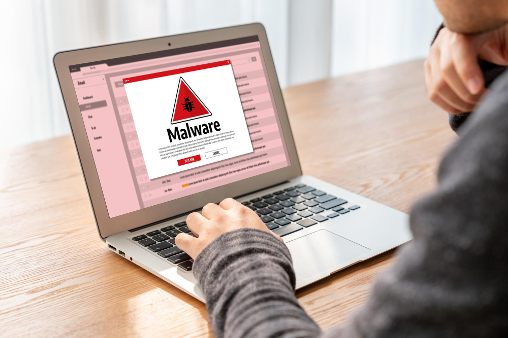 A pop-up ad for anti-malware software