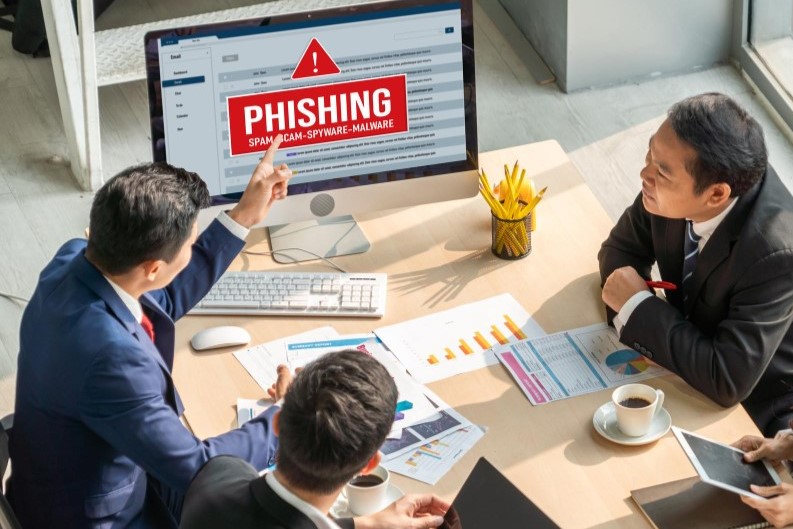 A company undergoing an attack