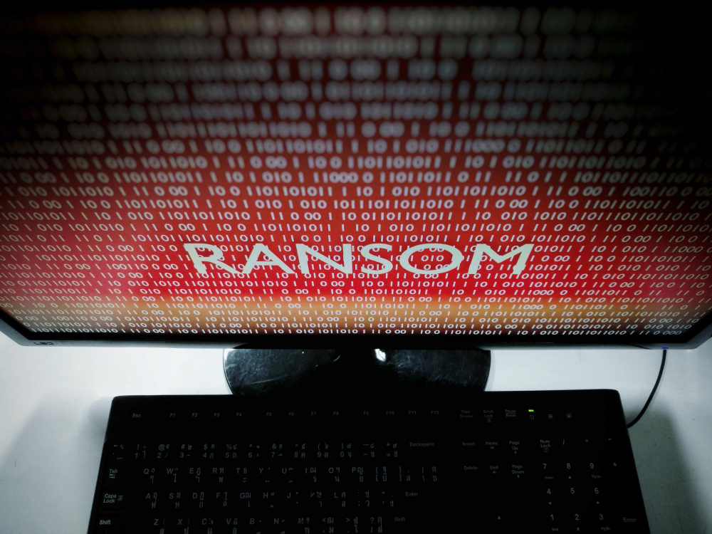 A ransom alert