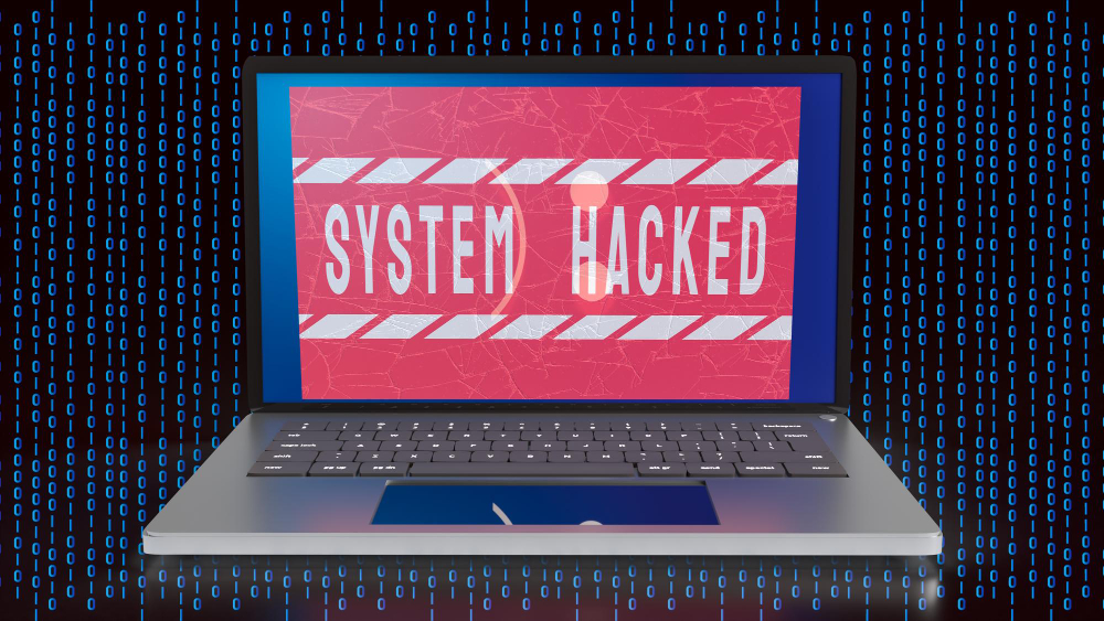 System hacked alert