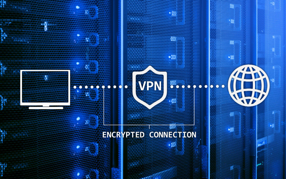 VPN encrypted connection