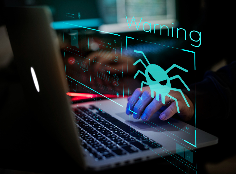 A warning of malware attack