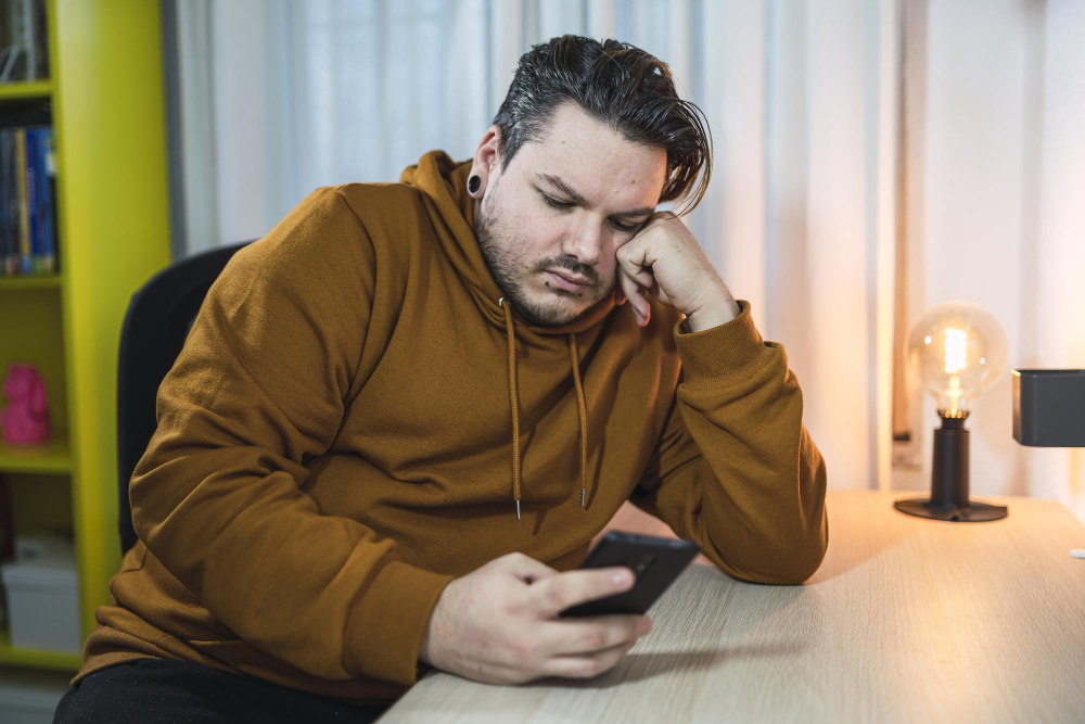 A disgruntled user as an angler phishing attack target