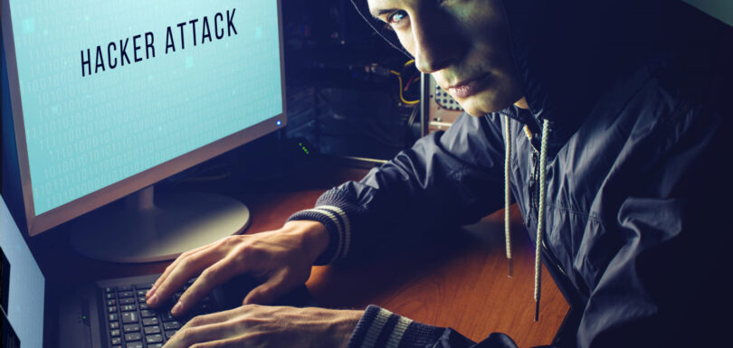 A hacker conducting a brute force attack