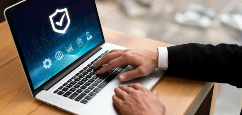 a man doing web application security